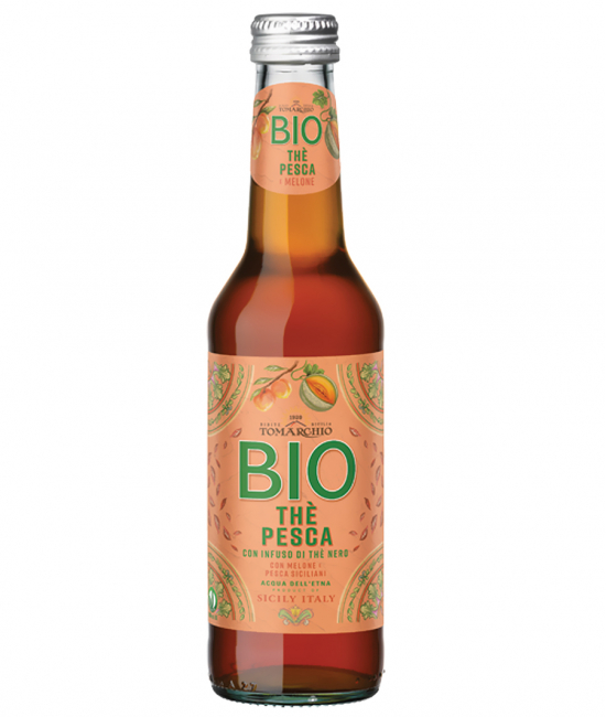 Broskyňový čaj - melón BIO 275ml Tomarchio